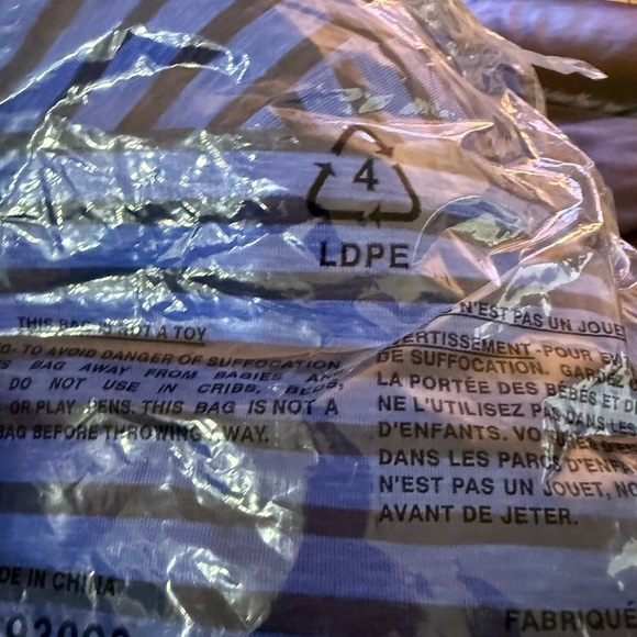 NIC+ZOE Stripe Knit Scoop Neck Short Sleeve Cotton Blend Blue Striped Tee NWT XL - Picture 10 of 11